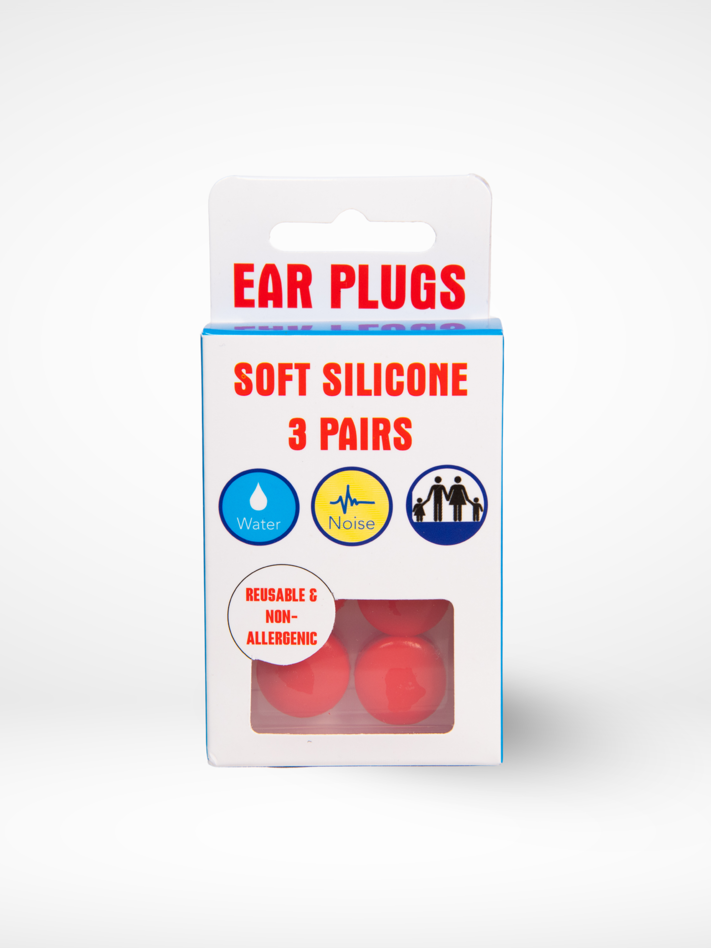 Econo Soft Silicone 3 Pairs