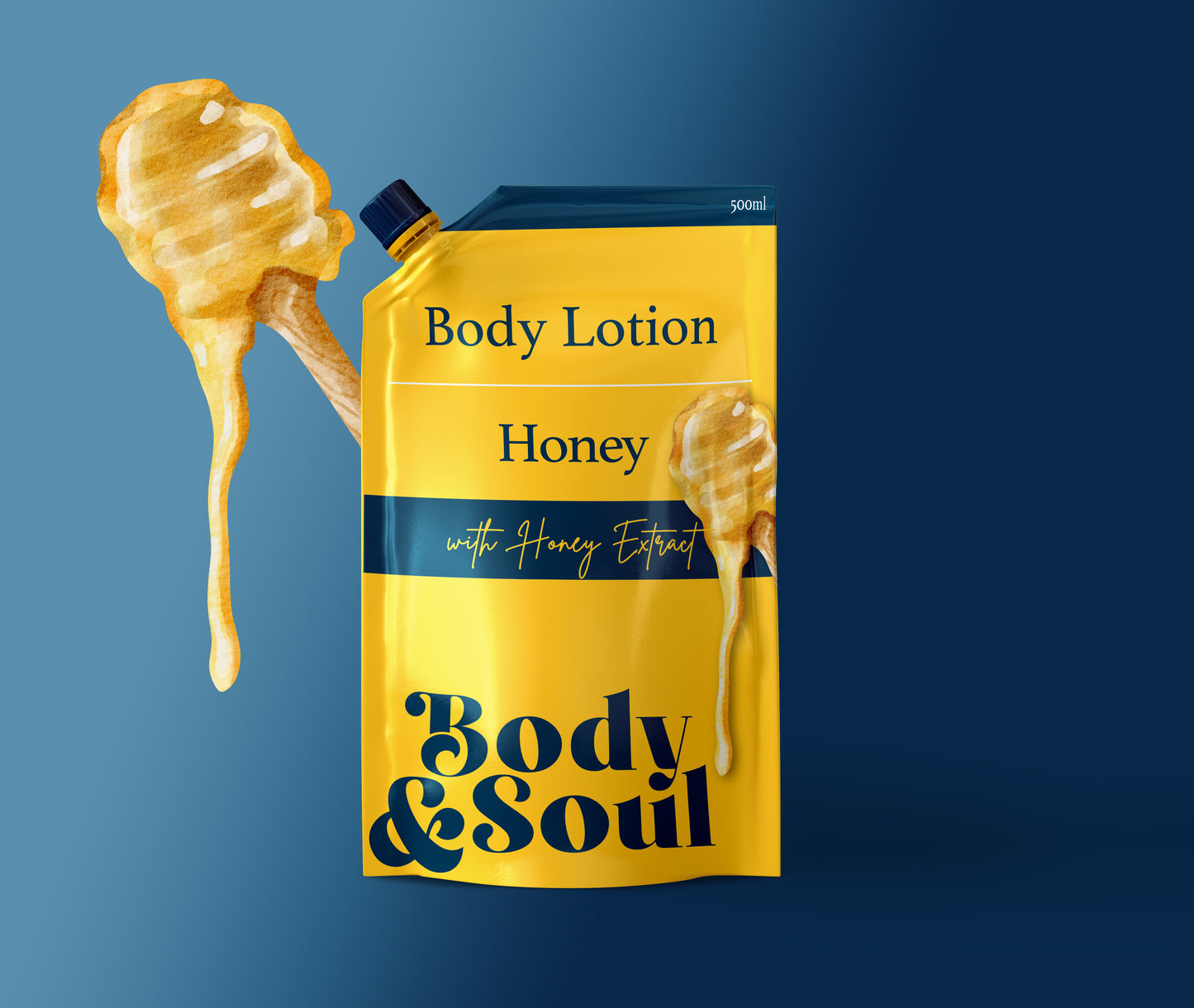Honey Body Lotion with Real Honey 500ml