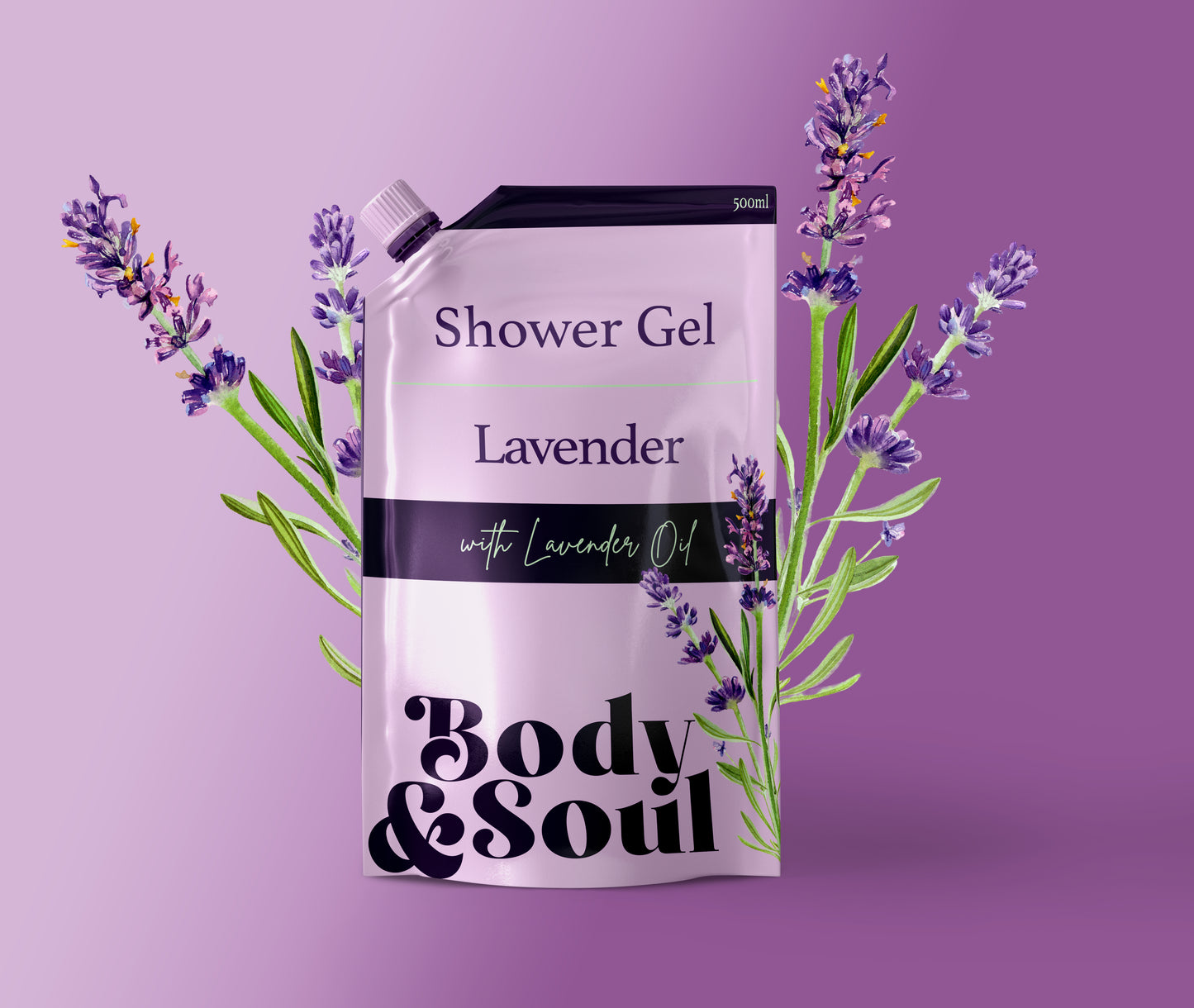 Lavender Infused Shower Gel 500ml