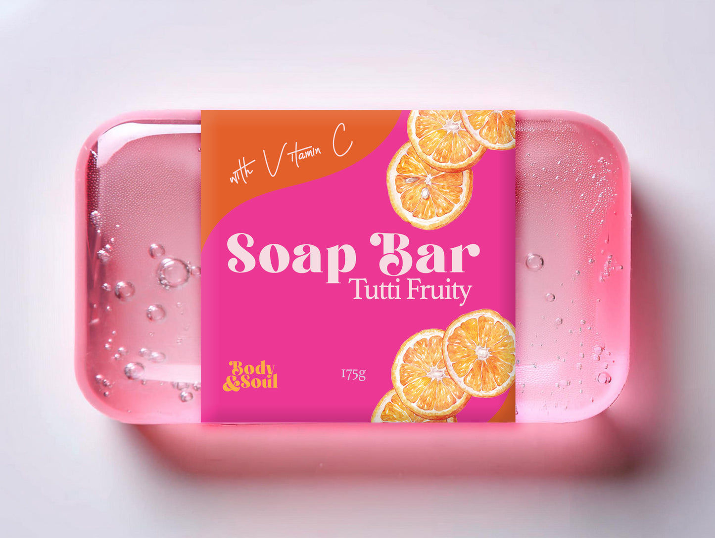 Tutti Fruity Glycerine Soap Bar 175g