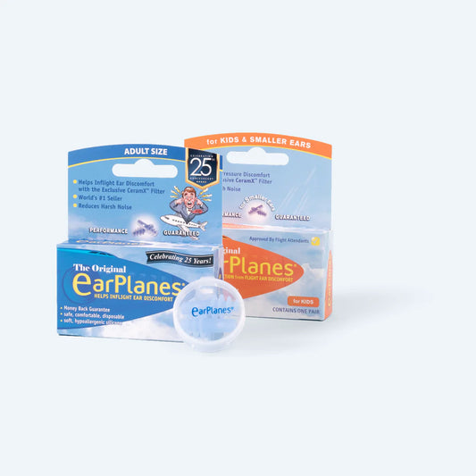 Earplanes Adult- Travel Earplugs 1 pair