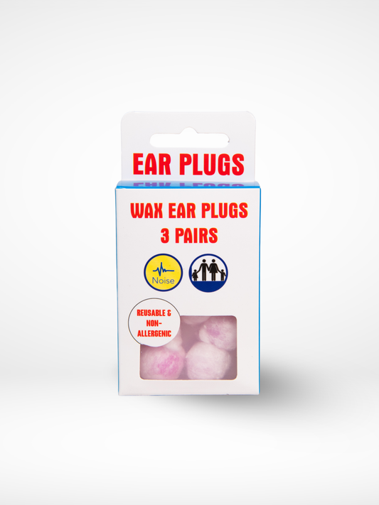 Econo Wax Earplugs 3 Pairs