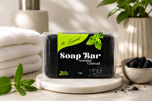 Activated Charcoal Soap with Spearmint Glycerine