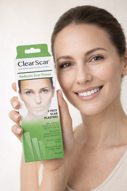 ClearScar 2 Pack Silicone Gel Sheeting