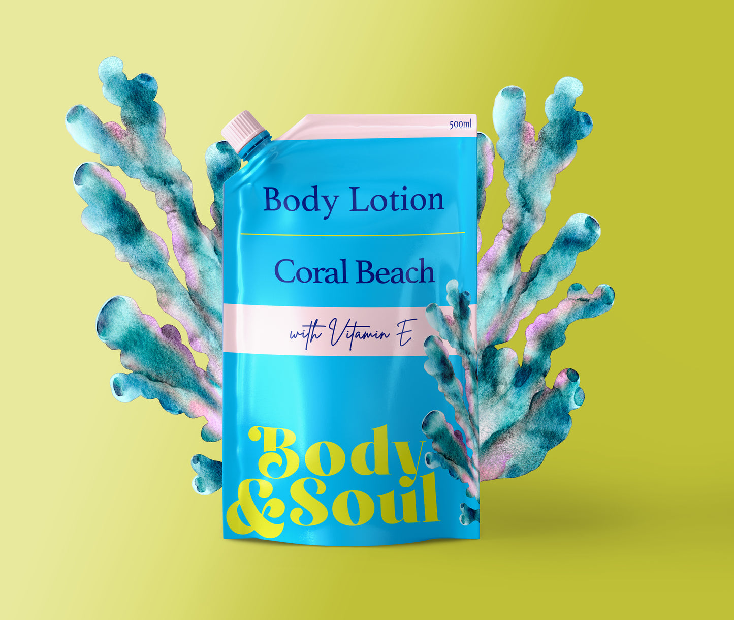 Coral Beach Lotion with Vit E 500ml