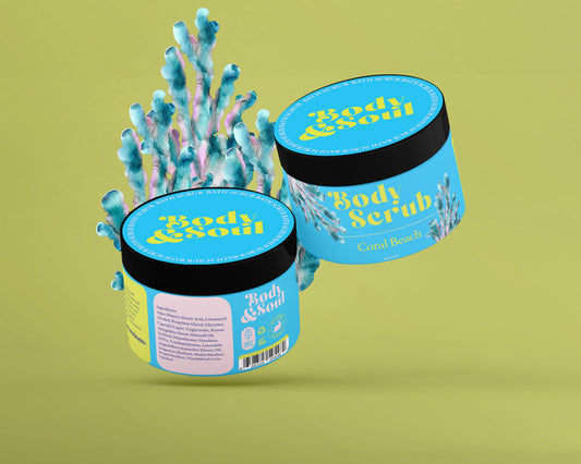 Coral Beach Body Salt Scrub 300g