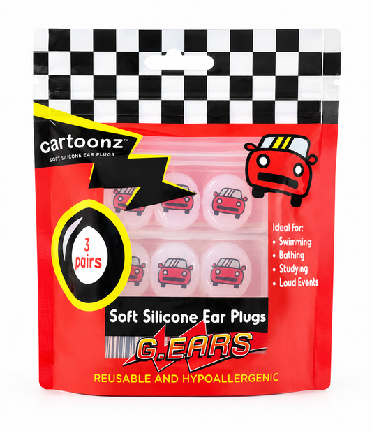 Cartoonz - G.Ears Silicone Earplugs 3 pairs