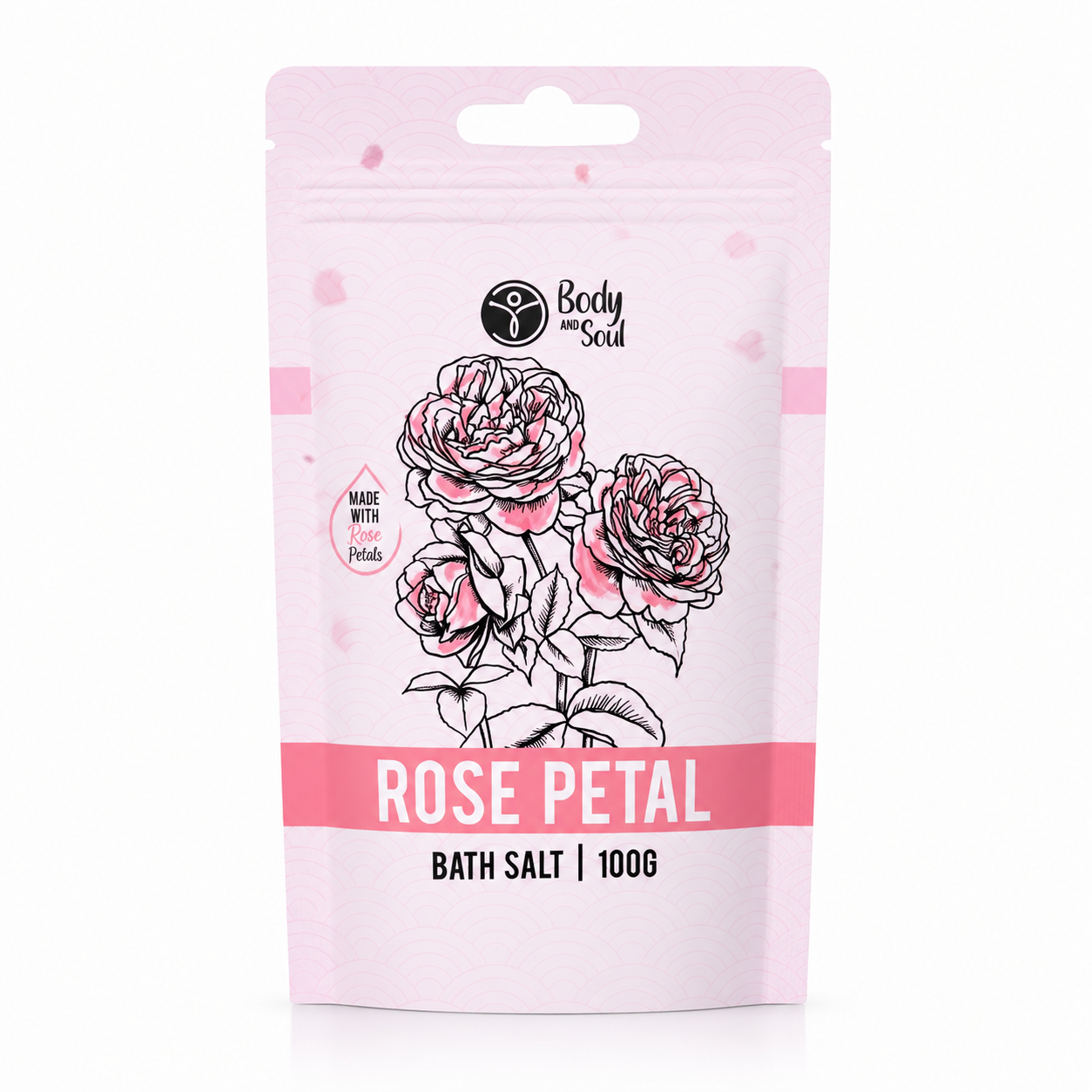 Mini Rose Bath Salts 100g